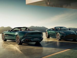 Supporting image for story: Aston Martin reveals DB12 and Vanquish Volante 60th Anniversary Editions