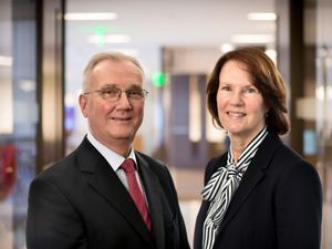 Supporting image for story: Duo retire from Shropshire accountancy firm after years of dedication