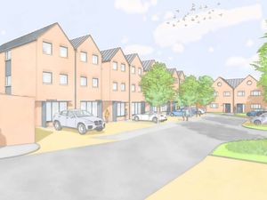 Supporting image for story: Plans revealed to build new estate on site of former Mitsubishi showroom in Halesowen