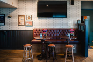 The interior of the Merry Boys Inn