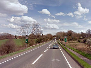 Supporting image for story: Campaigner’s fears on ‘dangerous’ footpath alongside A41 at Tern Hill