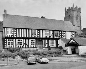 Claverley vicarage photographed on July 13, 1967.