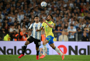 Supporting image for story: Wolves star scores in heavy Brazil defeat