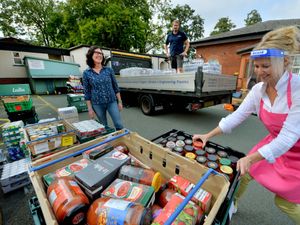 Supporting image for story: Feed a Family: Food banks have never been so busy