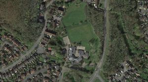 The land behind Aqueduct Primary School has been awarded protected status. Photo: Google