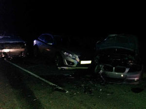Supporting image for story: Man seriously injured in four vehicle collision