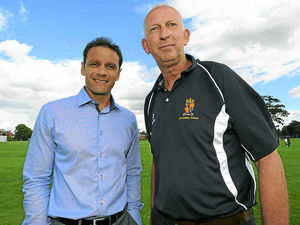 Supporting image for story: Prize time with Mark Ramprakash at Shrewsbury School