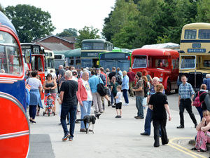 Supporting image for story: It's on the buses for Severn Valley Railway event - with pictures