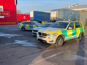 Supporting image for story: Man taken to hospital after suffering from smoke inhalation following Walsall industrial unit blaze