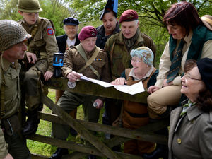 Supporting image for story: World War Two walkers out in force in Ironbridge Gorge