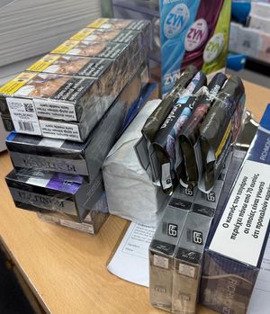 Some of the seized items