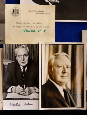 Harold Wilson and Ted Heath