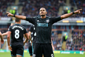 Salomon Rondon finally broke his goal drought as Albion drew 2-2 with Burnley (Picture: AMA Sports)