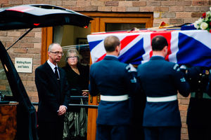 Ron Smyth's funeral
