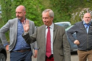 Nigel Farage in Shrewsbury