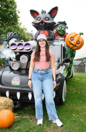 Elle Mulvaney at the launch of the Scarefest 2025 at Alton Towers Resort