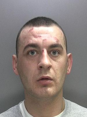 Lee Anslow, who was a sentenced today at Birmingham Crown Court, for his role in a gang