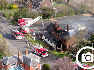 Supporting image for story: Family devastated by huge Shropshire pub blaze