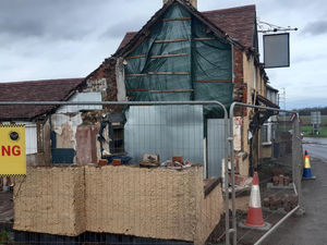 Supporting image for story: Latest on plans to rebuild Shropshire pub wrecked by lorry 16 months ago
