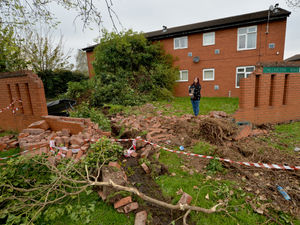 Supporting image for story: Tipton neighbours speak of relief after lorry crashes inches from their flats