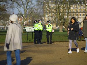 Supporting image for story: Home Secretary defends ‘strong’ enforcement of Covid-19 lockdown rules