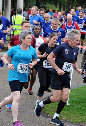 The race's unique route included several sharp turns