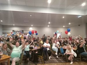 The Tipton Academy Social Club was packed for Amy Lou