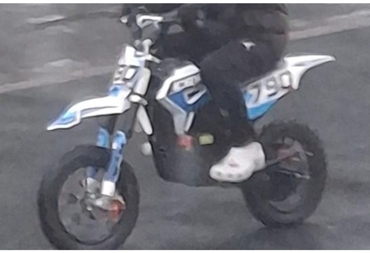 Police appeal to help identify Crocs-wearing off-road biker in Telford
