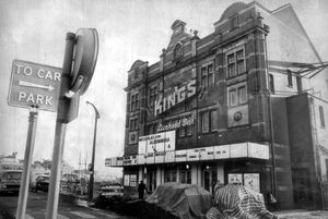 The Kings Cinema, in Paradise Street, West Bromwich, in December 1972.