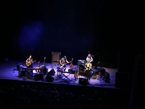 Four-piece band Gypsyfingers were the support act