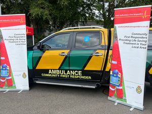 Supporting image for story: South Staffordshire First Responders celebrates after receiving £8,307 from the Severn Trent Community Fund to help keep the charity responding to life threating emergencies