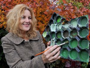 Supporting image for story: Vanilla plant is right on Kew for Bishop's Castle floral artist Sarah