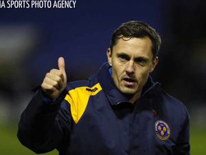 Supporting image for story: Paul Hurst happy as feelgood factor takes hold at Shrewsbury Town