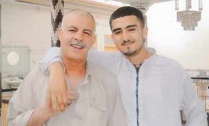 Zakir Nawaz with his wife father