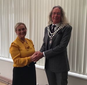 Supporting image for story: “I look forward to attending as many community events as possible,” said Llandrindod Wells’ new mayor