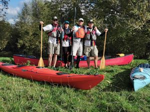 Supporting image for story: Paddling the length of the River Severn in memory of Fitz