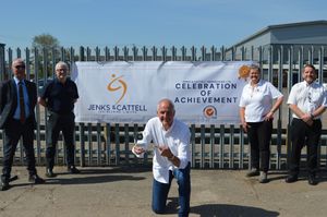 Football legend Steve Bull at the Jenks & Cattell Engineering Celebration of Achievement event