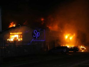 Supporting image for story: IN PICTURES: Aftermath of tragic Stafford fireworks blaze