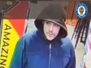 Supporting image for story: Police want to speak to this man after beer and chocolates stolen from petrol station in Lye