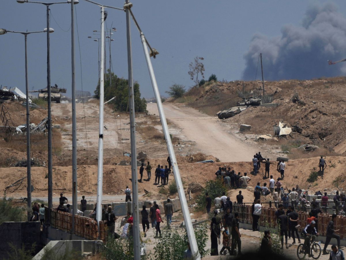 Dozens of people waiting for aid among 94 killed in Gaza, authorities say