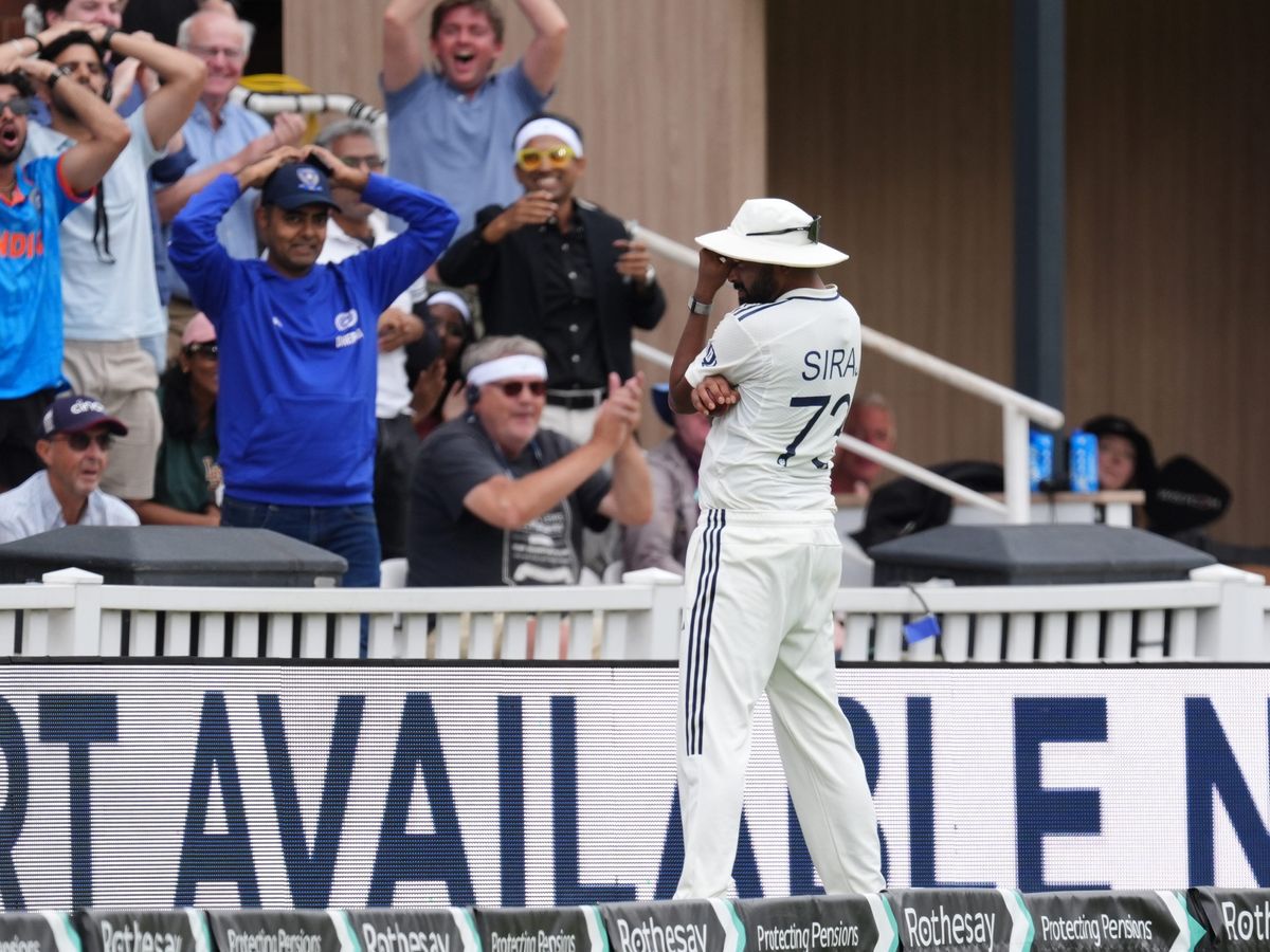 Joe Root and Harry Brook give England hope after Mohammed Siraj let-off