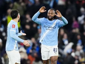 Supporting image for story: Man City score 10 as Antoine Semenyo marks debut with goal in Exeter rout