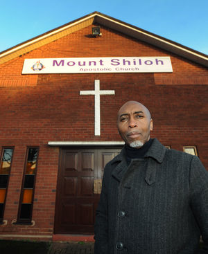 Pastor Gilroy Brown said the crooks must have been desperate to target a church
