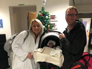 Supporting image for story: Woman gives birth on drive after being sent home from hospital