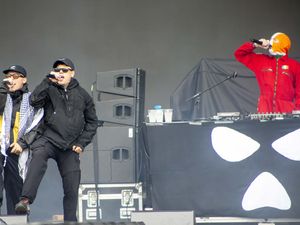 Supporting image for story: ‘We will beat Government for second time in court’ – Kneecap at largest ever gig