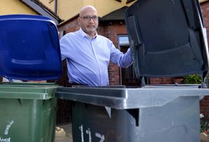 Brij Dhande from West Bromwich who caught the worker on CCTV