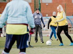 Supporting image for story: Popular walking football club launch new team for those with health problems