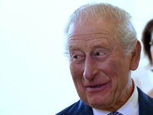 Supporting image for story: Charles impressed by ‘fantastic’ bath made from wood chips