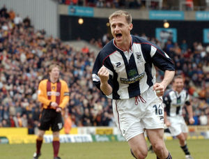 Igor Balis put Albion on the edge of glory with a last gasp penalty at Bradford City