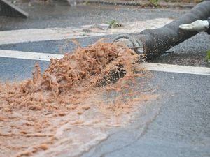 Supporting image for story: Severn Trent says all properties reconnected after Telford pipe burst